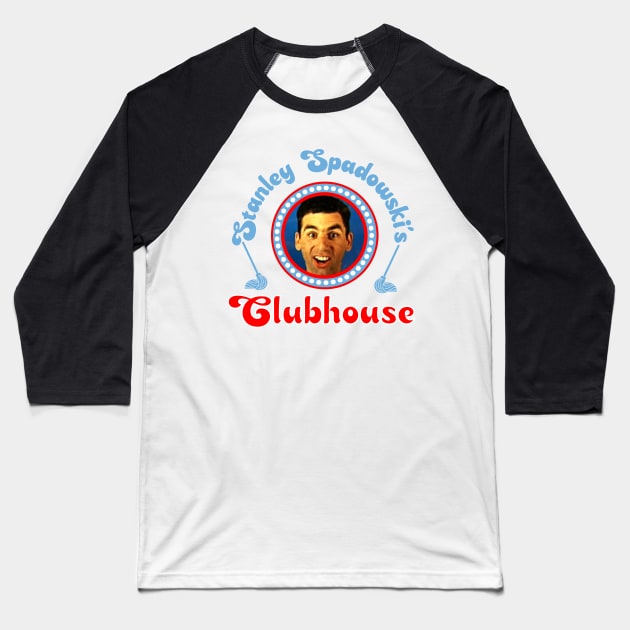 Stanley Spadowski's Clubhouse Baseball T-Shirt by Meta Cortex